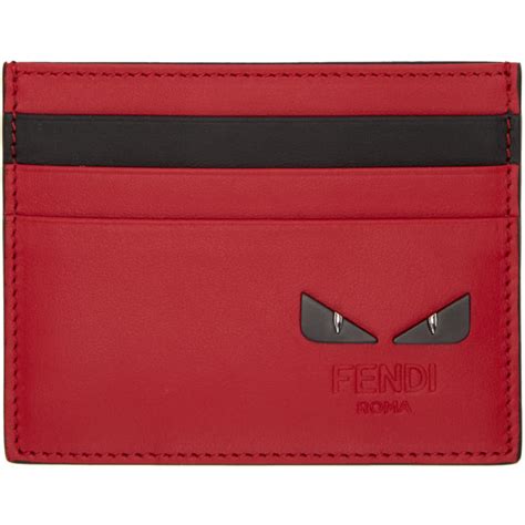 fendi card holder bag bugs red|fendi bag bug.